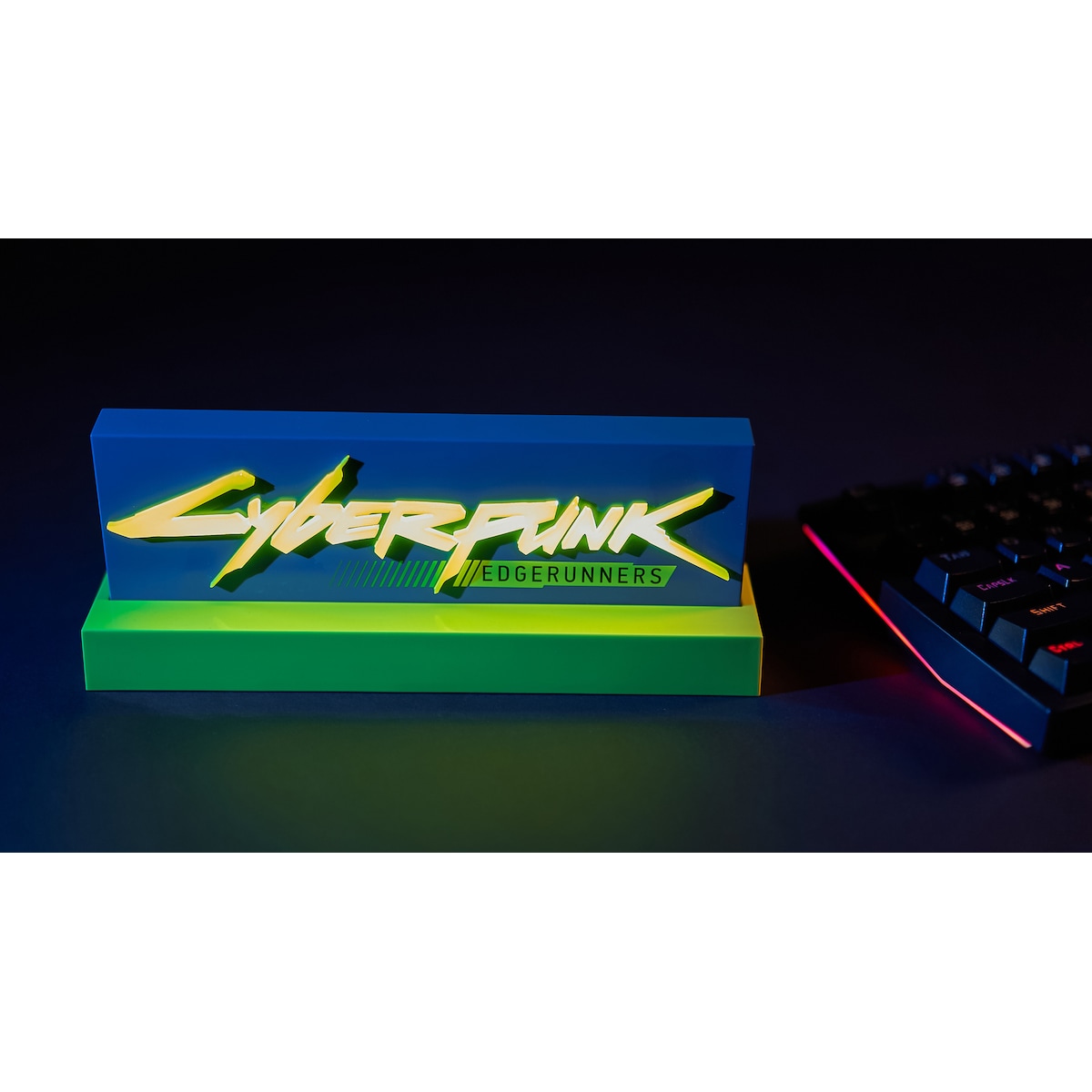 NeaMedia Icons Cyberpunk dekorativt lys (Edgerunners)