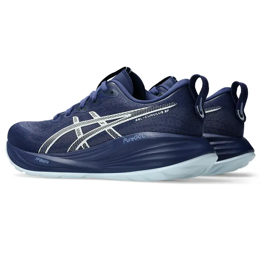 ASICS Gel-Cumulus 27 Hardloopschoenen Donkerblauw/Grijs Dames