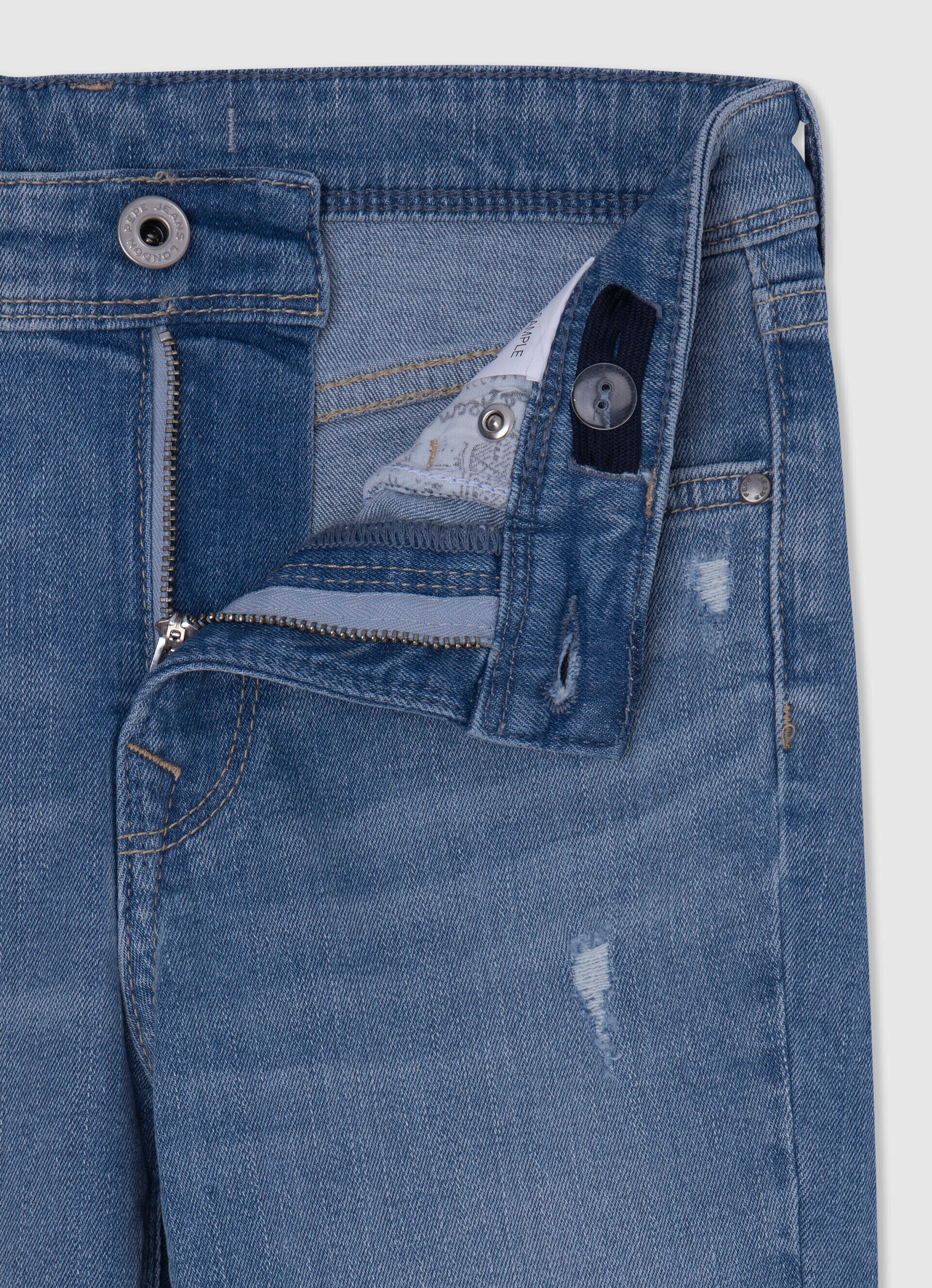 Calça jeans skinny de cintura alta PIXLETTE FIT - jeans