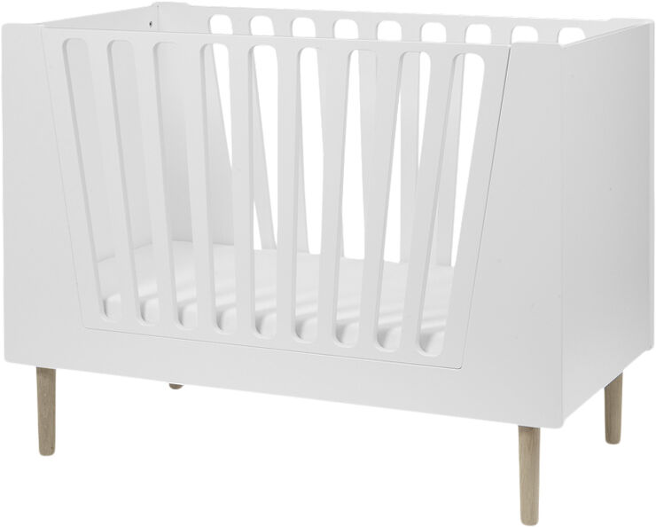 Done by Deer Baby cot 60 x 120 cm White Hvid