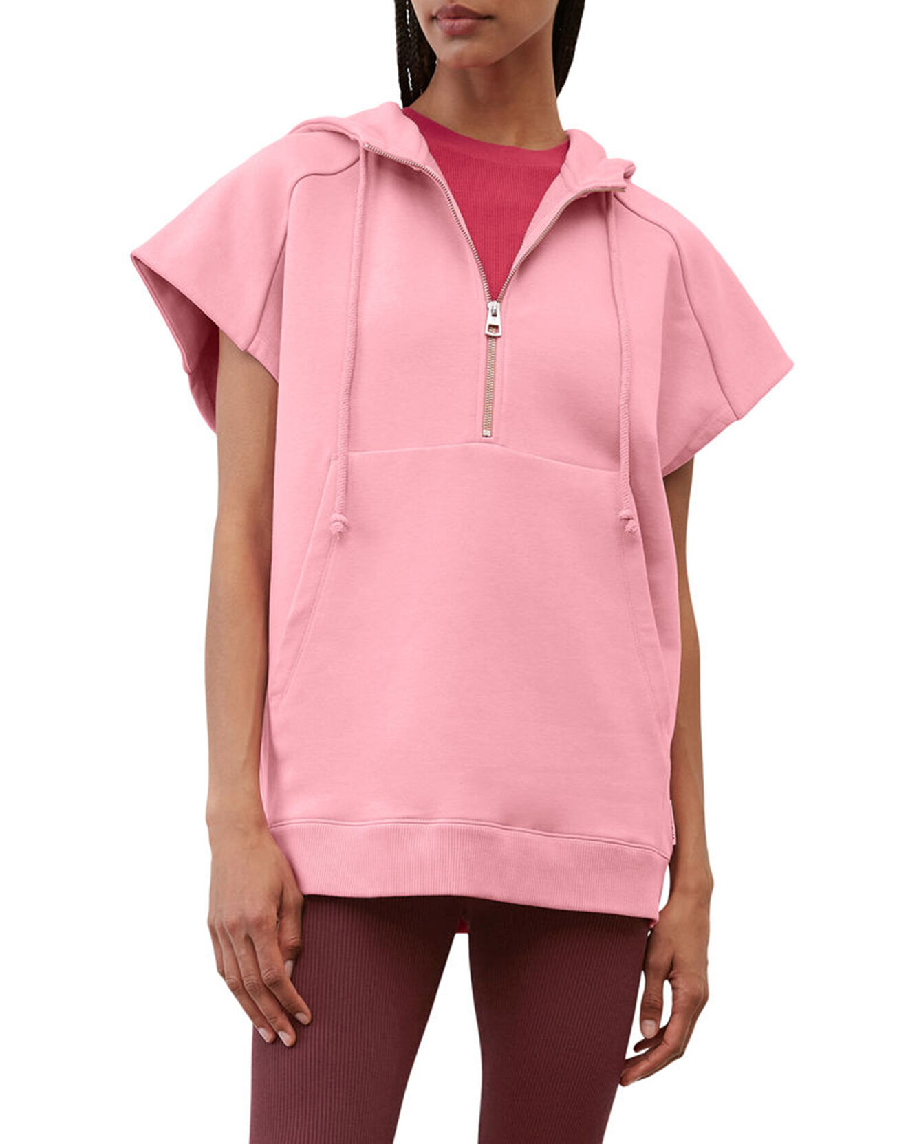 Marc O'Polo Sweat sans manches à capuche rose
