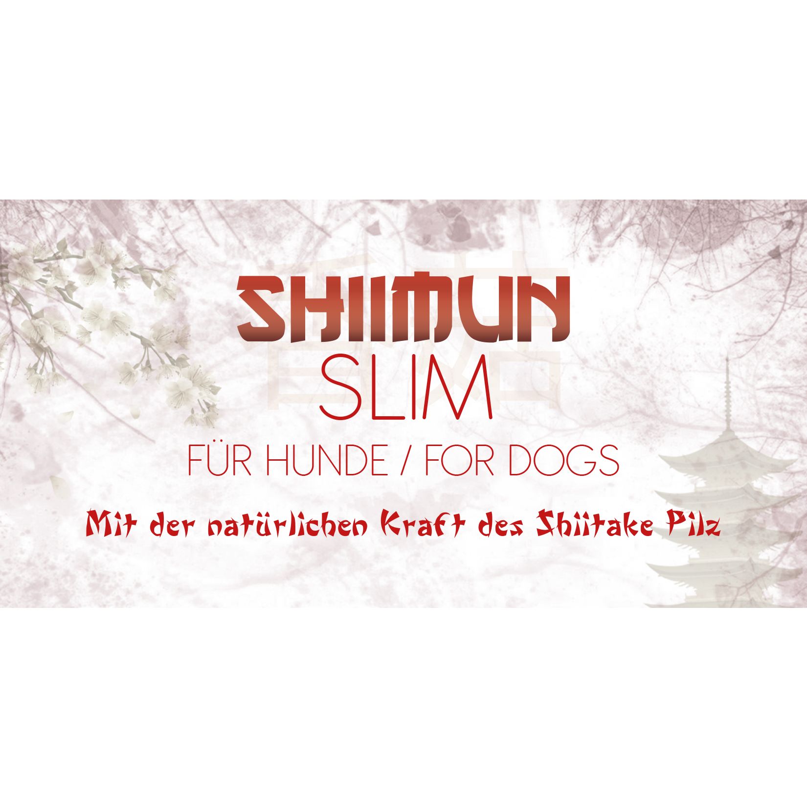Nahrungsergänzungs für Hunde mit Shiitake - Shiimun Slim