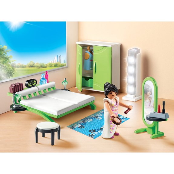 Chambre avec espace maquillage Playmobil City Life