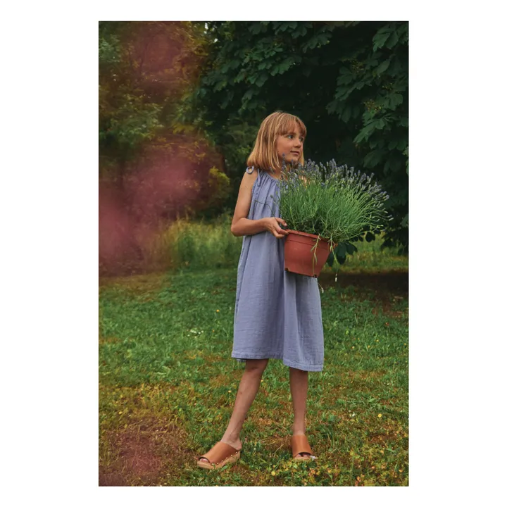 Poudre Organic Robe Santoline à Bretelles | Lavande