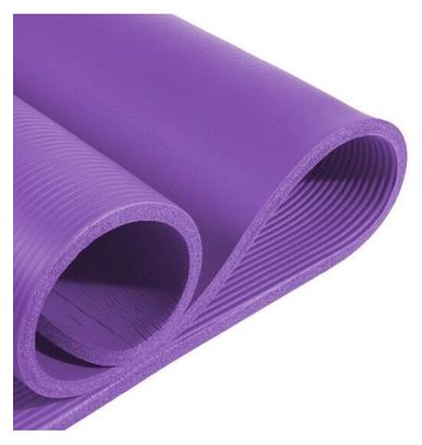 Tapis de Pilates Yoga Antidrapant avec Sangle Transport 183*61*1 cm Tapis de Fitness Gym - Violet