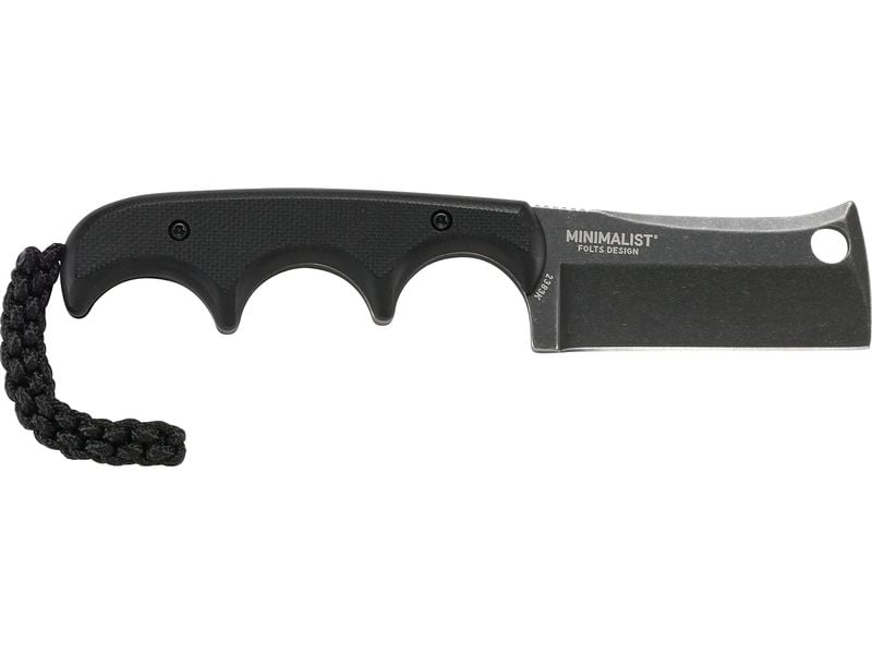 CRKT Taschenmesser Minimalist Cleaver Blackout Nackenmesser