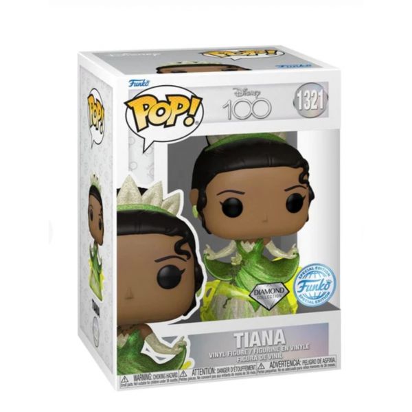 Funko POP! Disney 100th Anniversary - Tiana (Diamond Collection) #1321