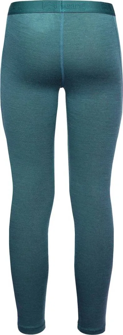 Urberg Merino-Bamboo Base Layer Set Jr Mediterranea/Blue Nights