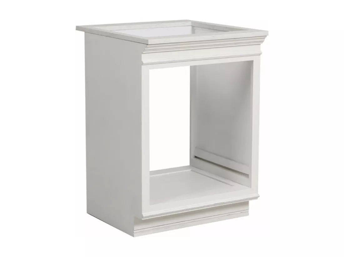Plan de travail meuble bas four Pierre Blanc - Harmonie Interior's