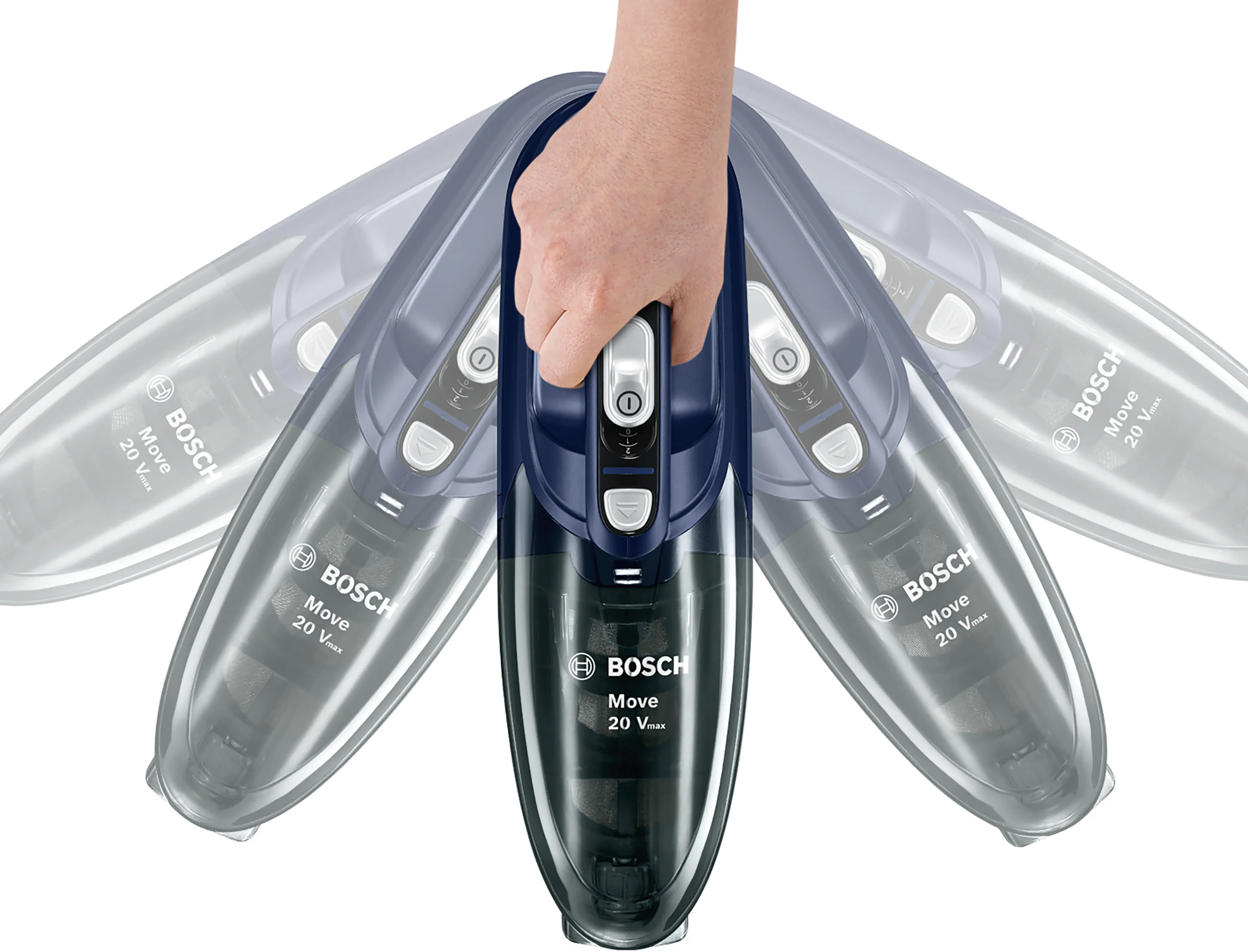 Kruimelzuiger Move Lithium 20Vmax Blauw BHN20L