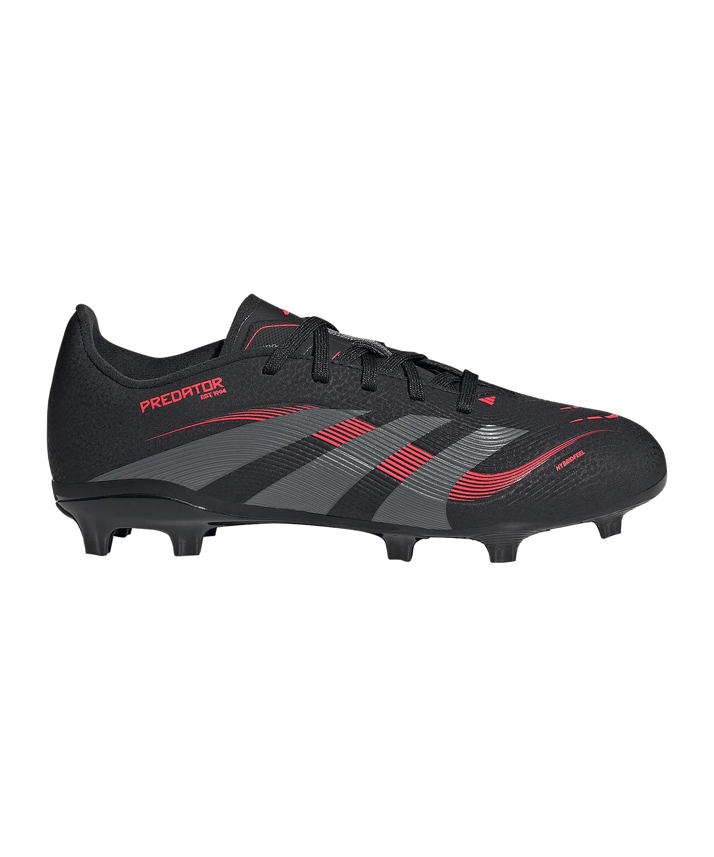 adidas Predator League FG Stealth Victory Kids Schwarz