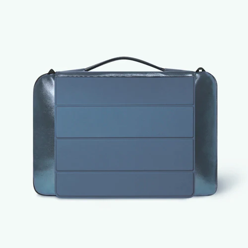 Housse ordinateur Larissa Housse ordinateur 15\/16 pouces bleu marine