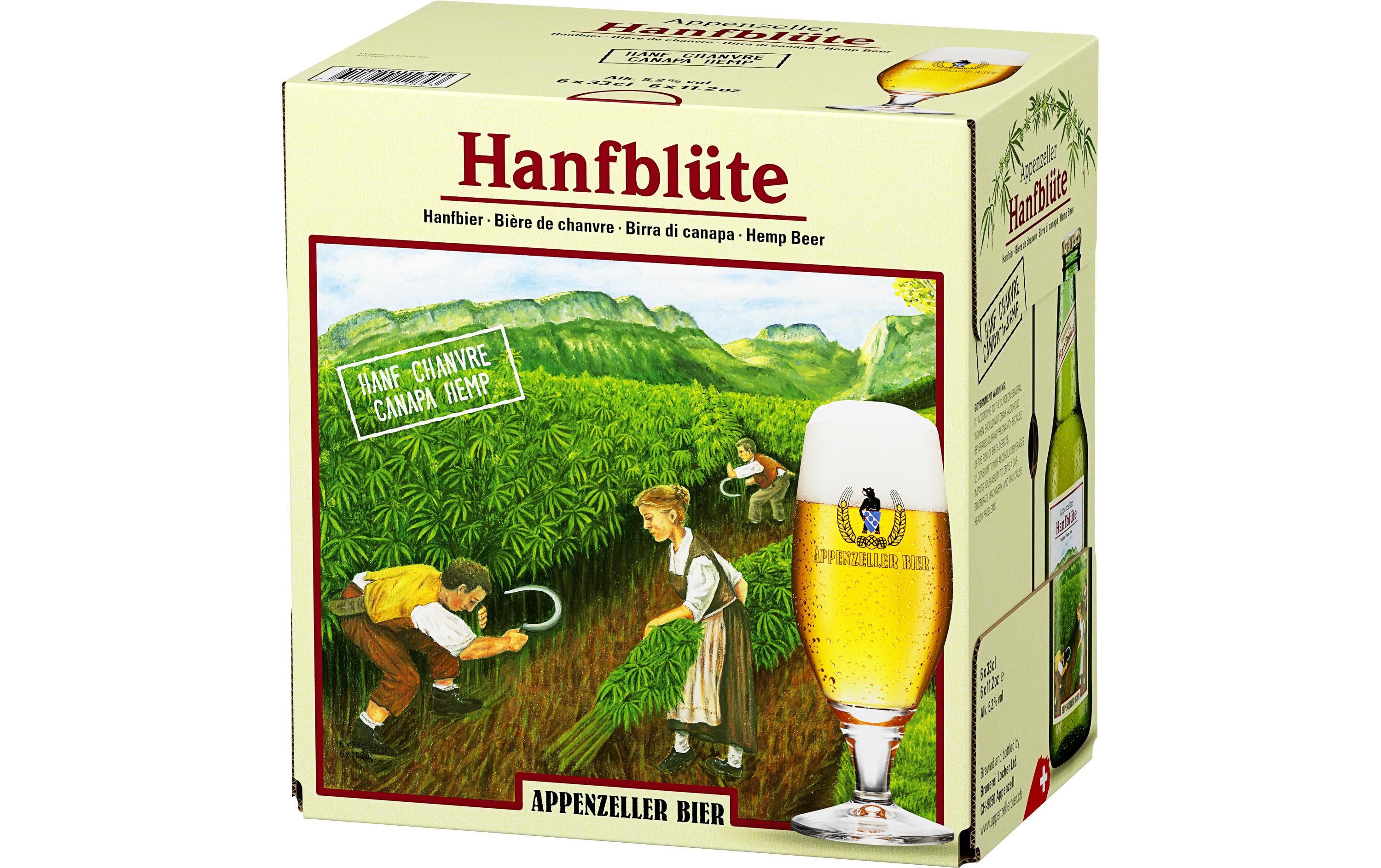 Bier Hanfblüte naturtrüb 6 x 0.33 lBiermischgetränk