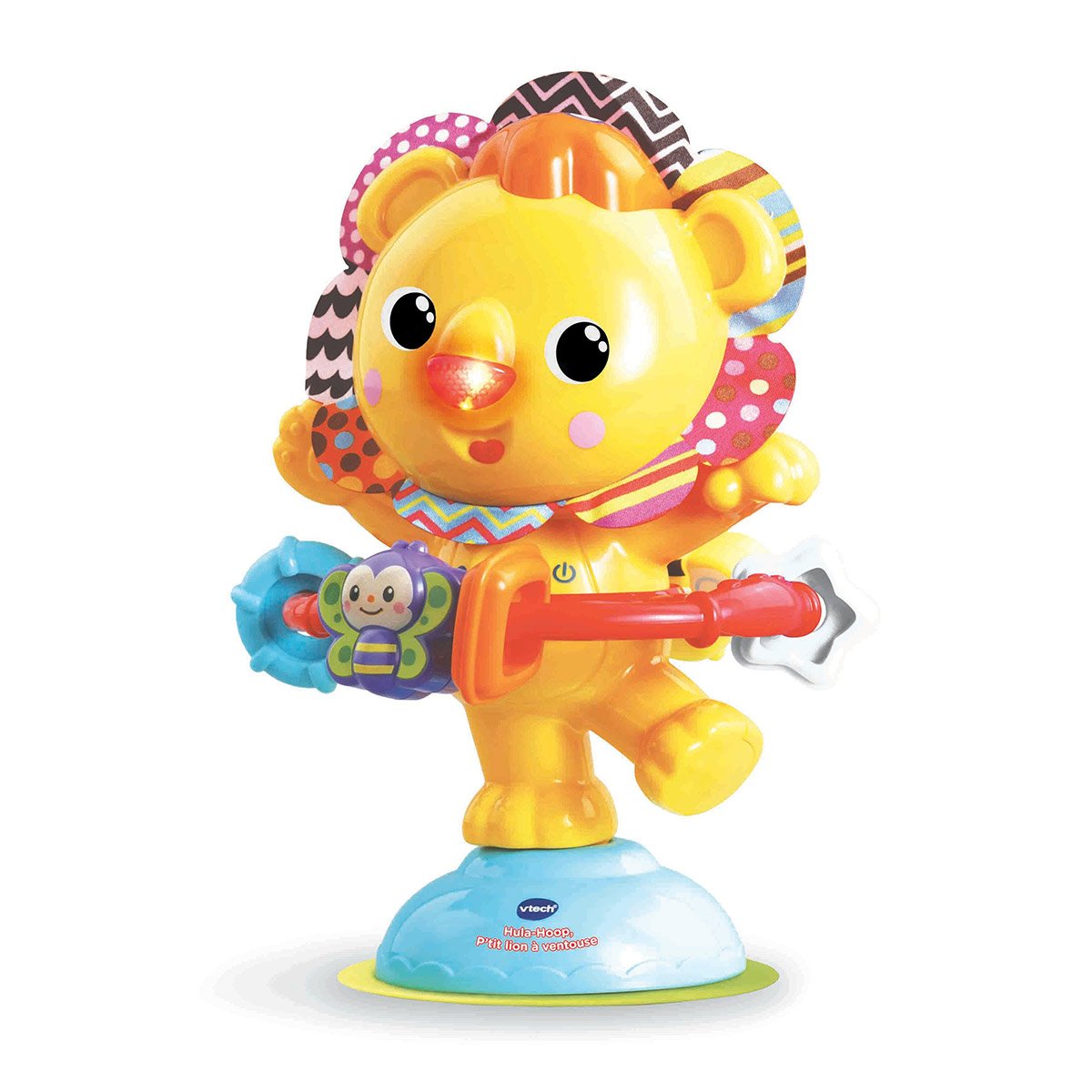 Hula-Hoop P'tit Lion à Ventouse Bleu