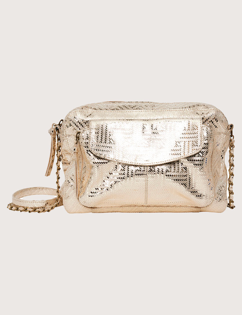 PIECES SAC À BANDOULIÈRE NAINA BEIGE