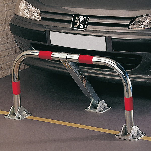 Barrière de parking 3 pieds à clé pompier