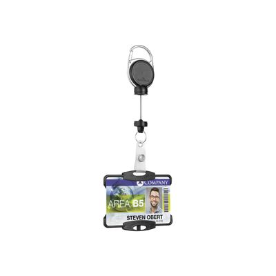 Durable - Porte-badge noir - 54 x 87 mm