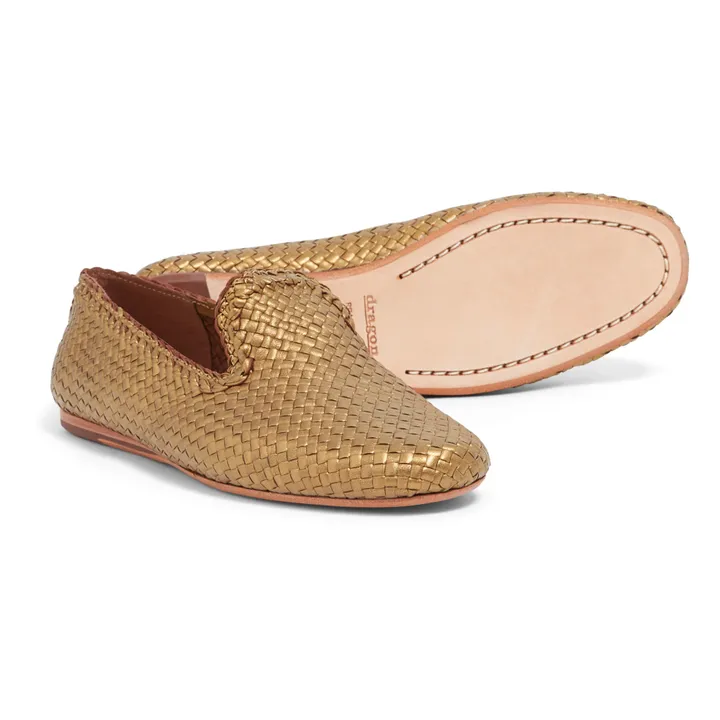 Dragon Diffusion Mocassins Damas | Doré