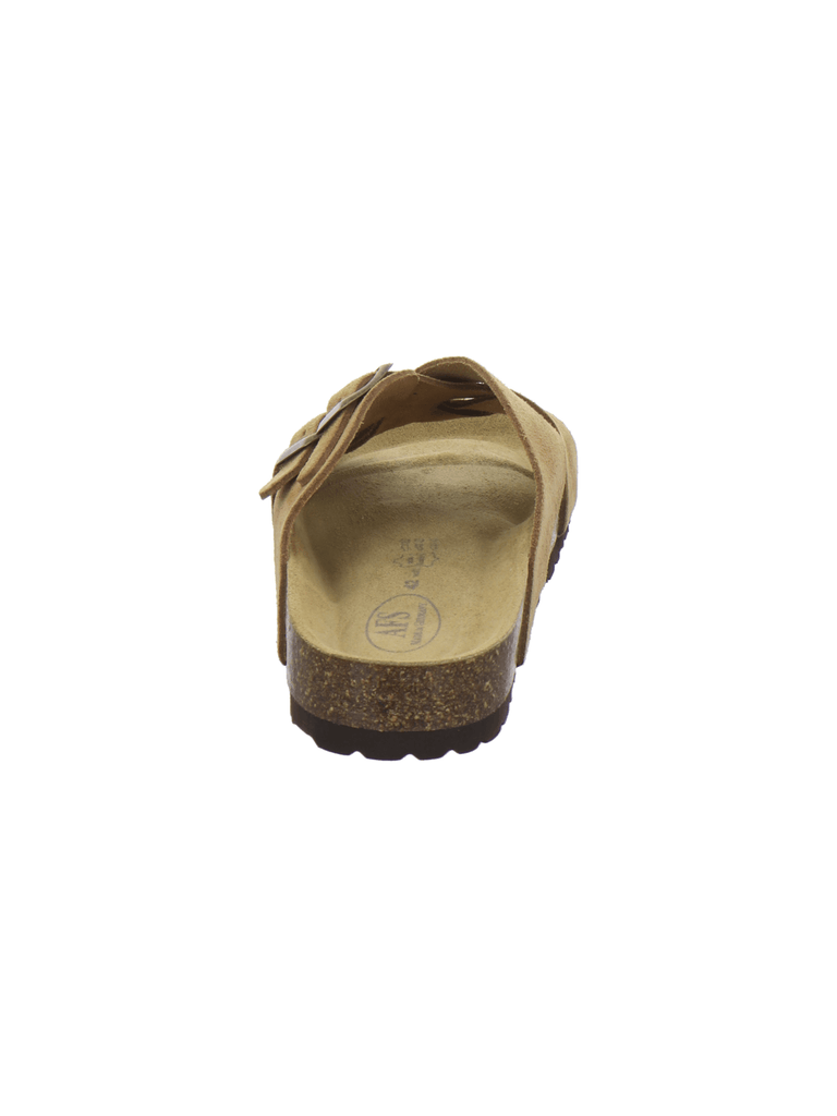 Pantoletten Herren Kralle Leder cognac