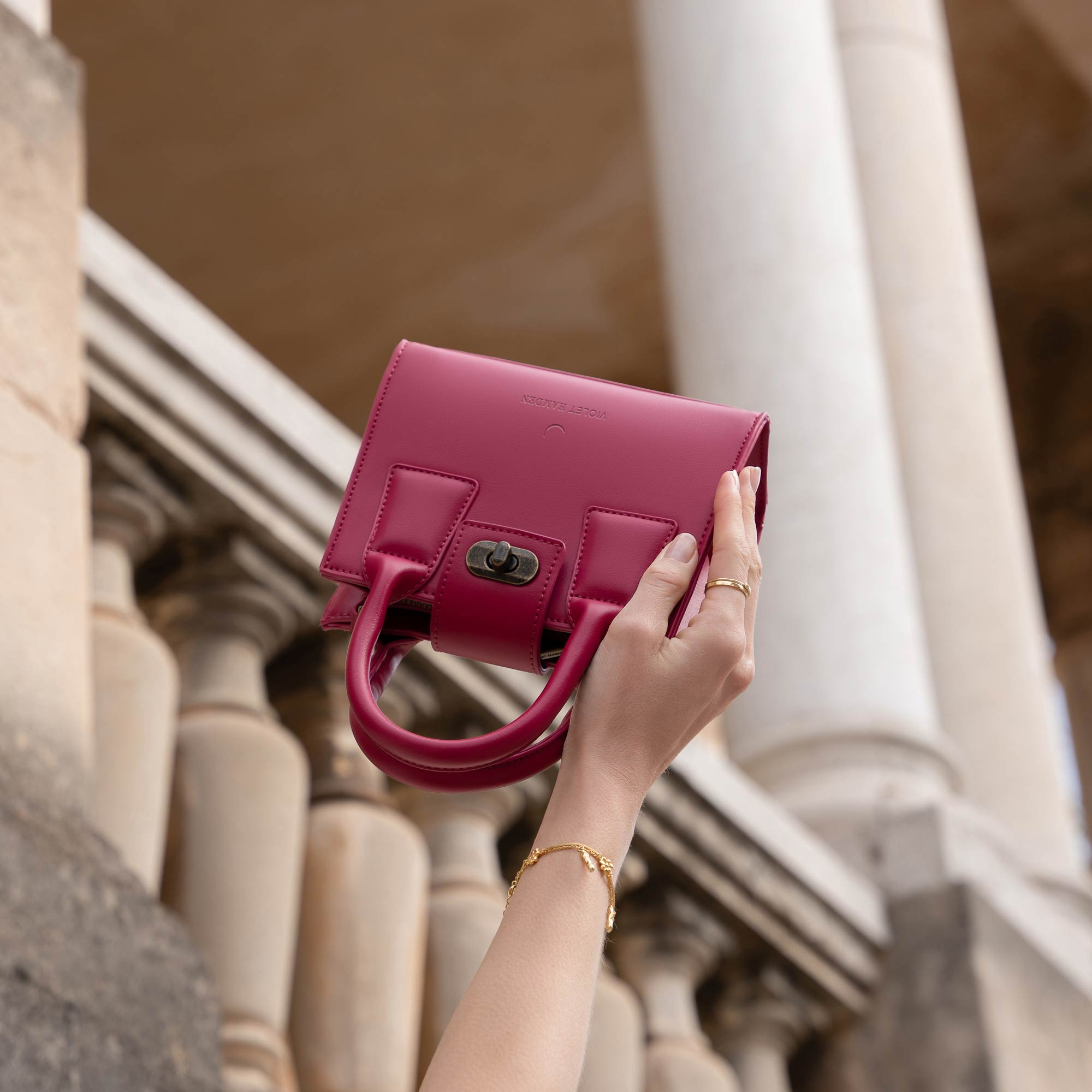 crossbody tas, handtas Violet Hamden Violet Hamden Roze