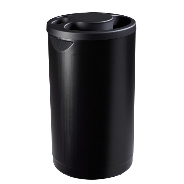 ROSSIGNOL Collecteur multigob - 800 gobelets avec corbeille 25l - corps plastique - noir