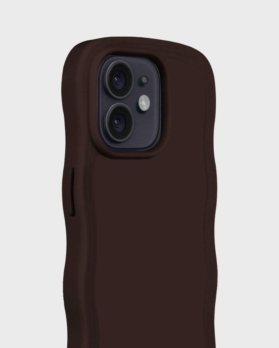 Holdit  Wavy iPhone cover - Chocolate