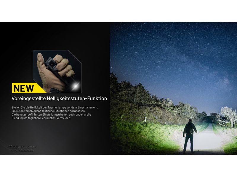 Nitecore Taschenlampe EDC27 UHI 3100 lm Die Taschenlampe für Outdoor-Abenteuer
