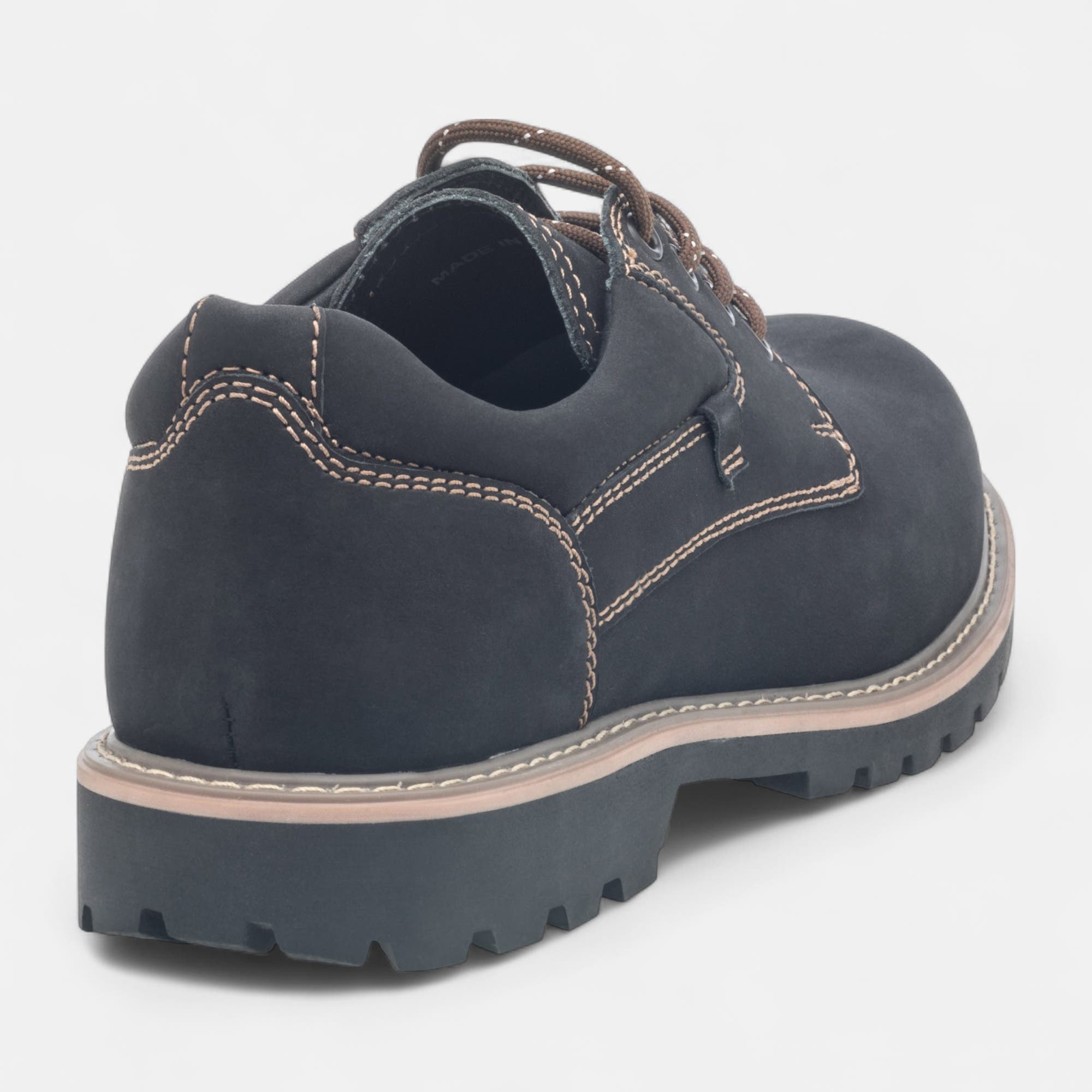 Derbies Homme en cuir noir