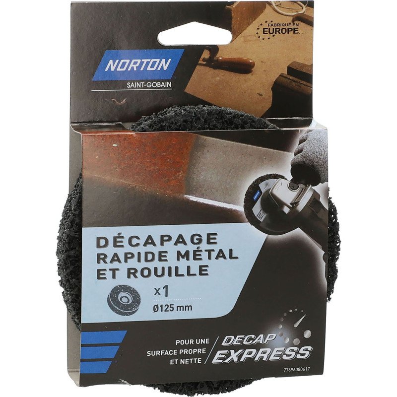 Disque Decap' Express métal et rouille Ø 125 x 22,23 mm