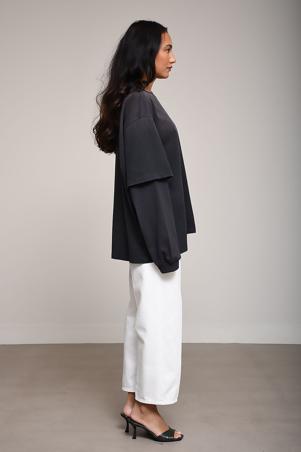 Heavy cotton longsleeve washed effect