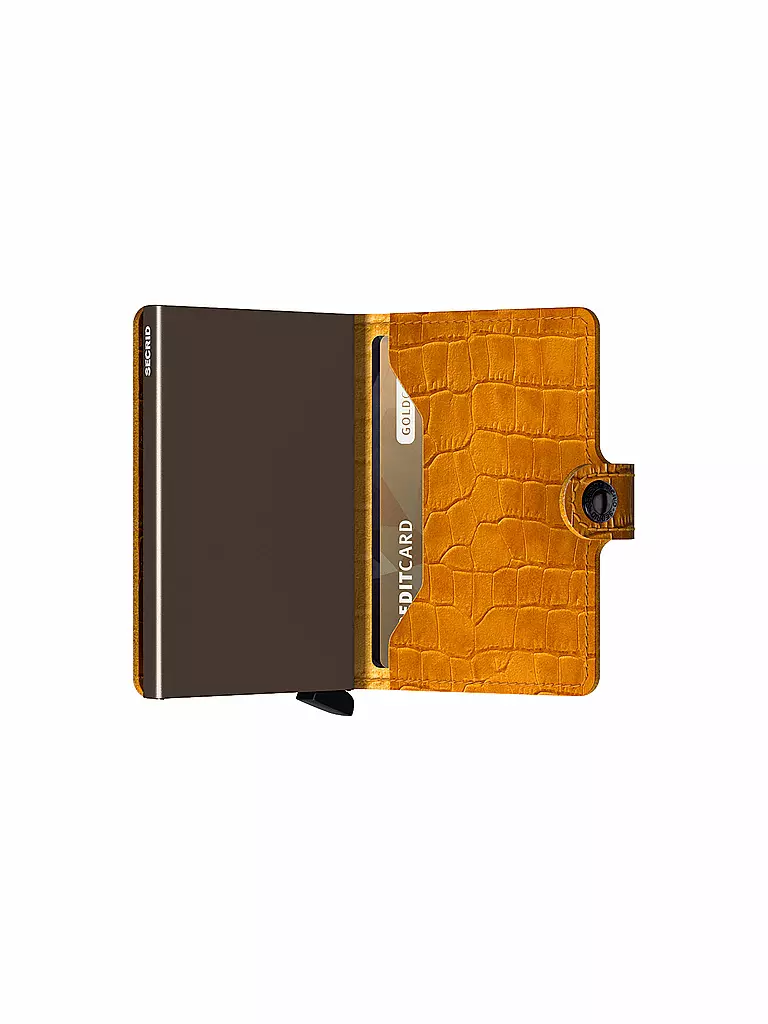 SECRID Geldbörse - Miniwallet Cleo Mini Ochre Brown senf