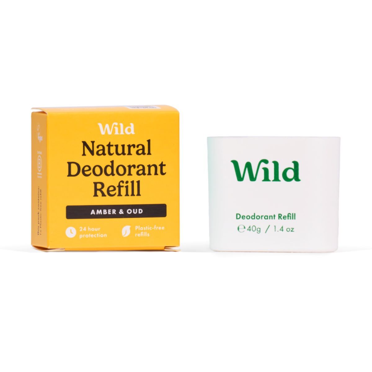 Wild Deodorant Amber & Oud Limited Edition Refill