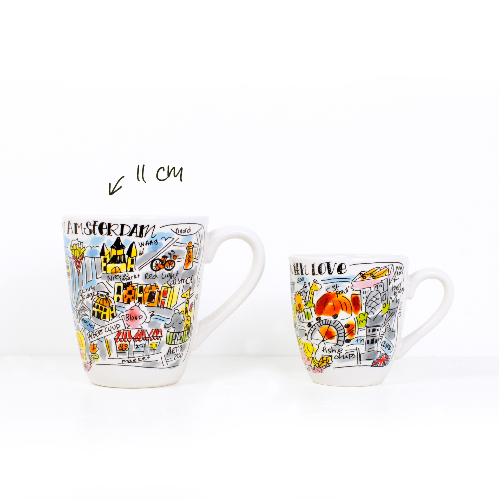 Beker London 0,35L