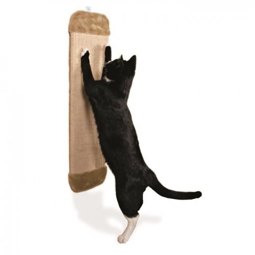 Arranhador Trixie XL com pelúcia marrom para gatos
