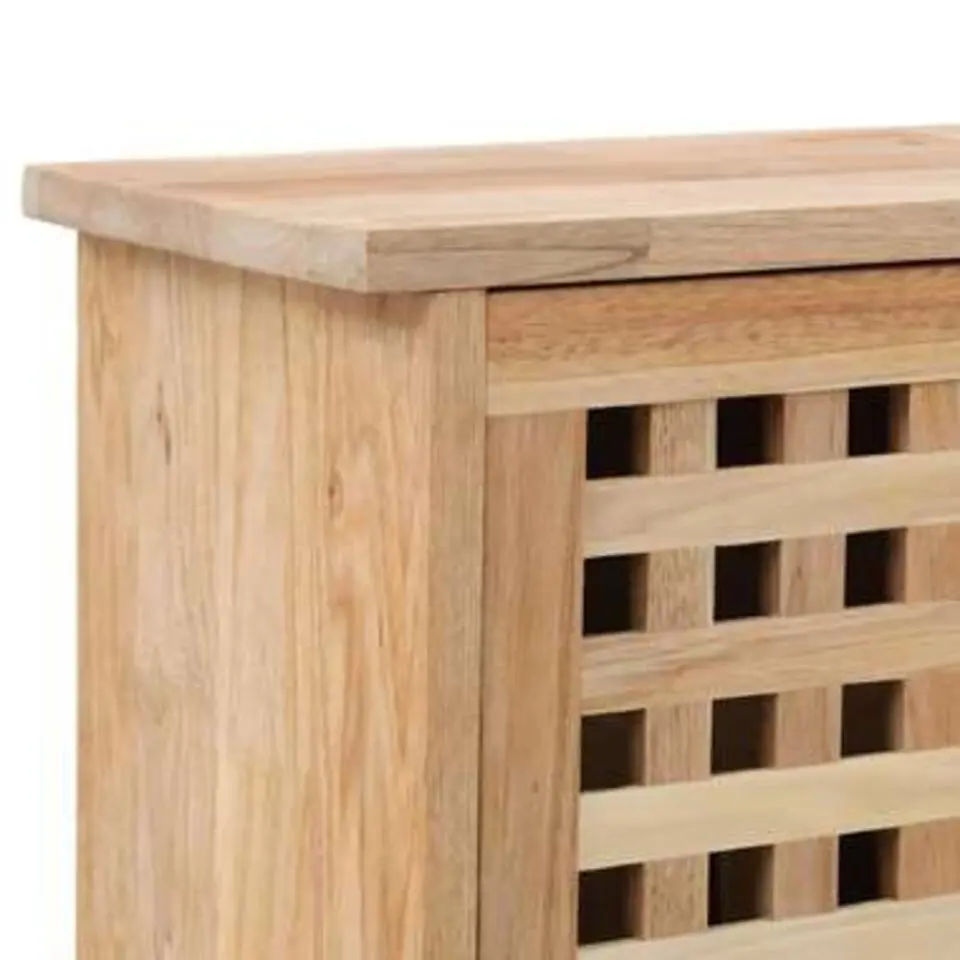 vidaXL - Schoenenbank - Bruin - Hout