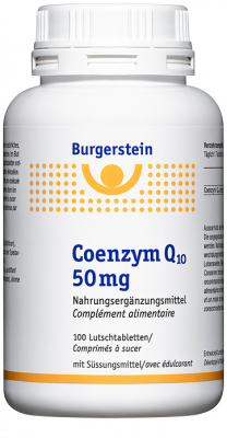 BURGERSTEIN Coenzym Q10 Lutschtabl 50 mg Ds 100 Stk
