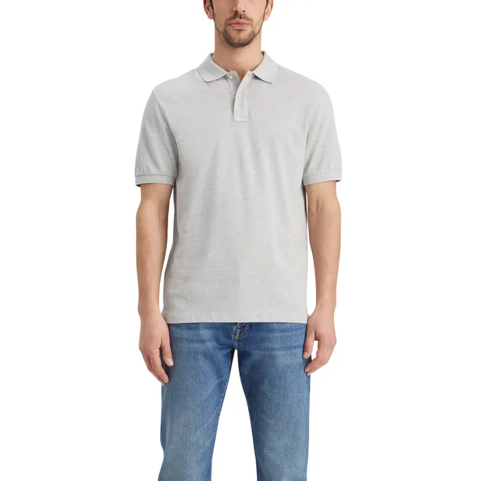 Scotch & Soda Logo Pique Polo Heren