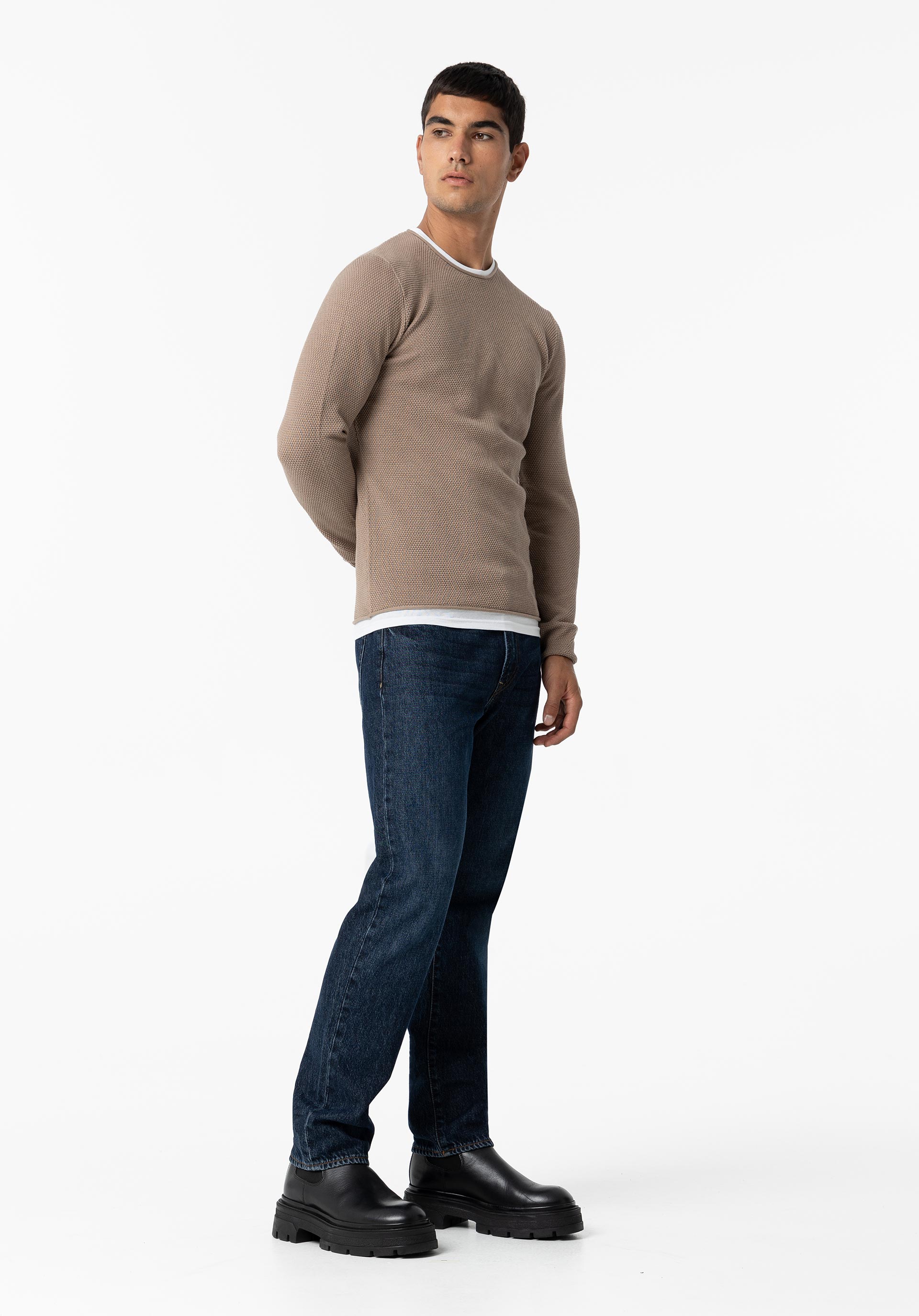 Camisola Combinada Textura