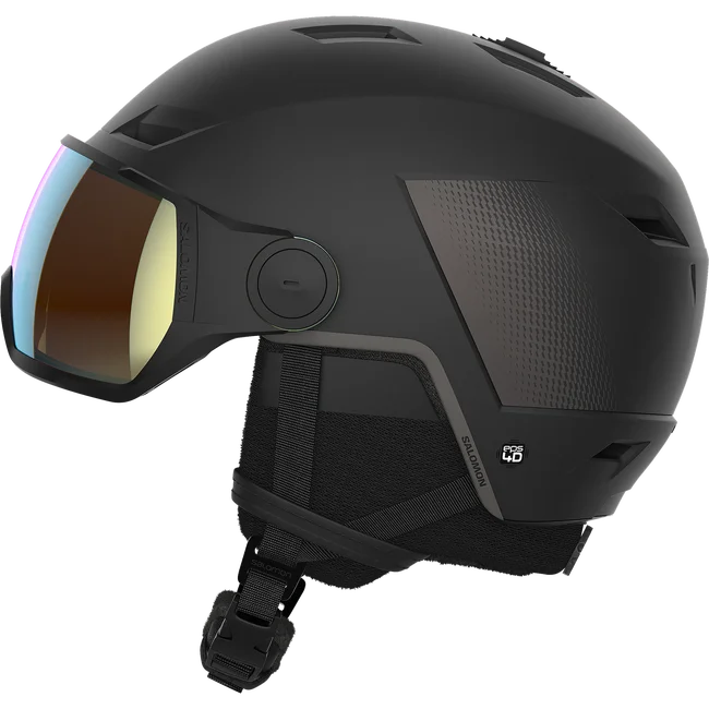 PIONEER LT VISOR PHOTO SIGMA  Herren - Unisex-Helm Black