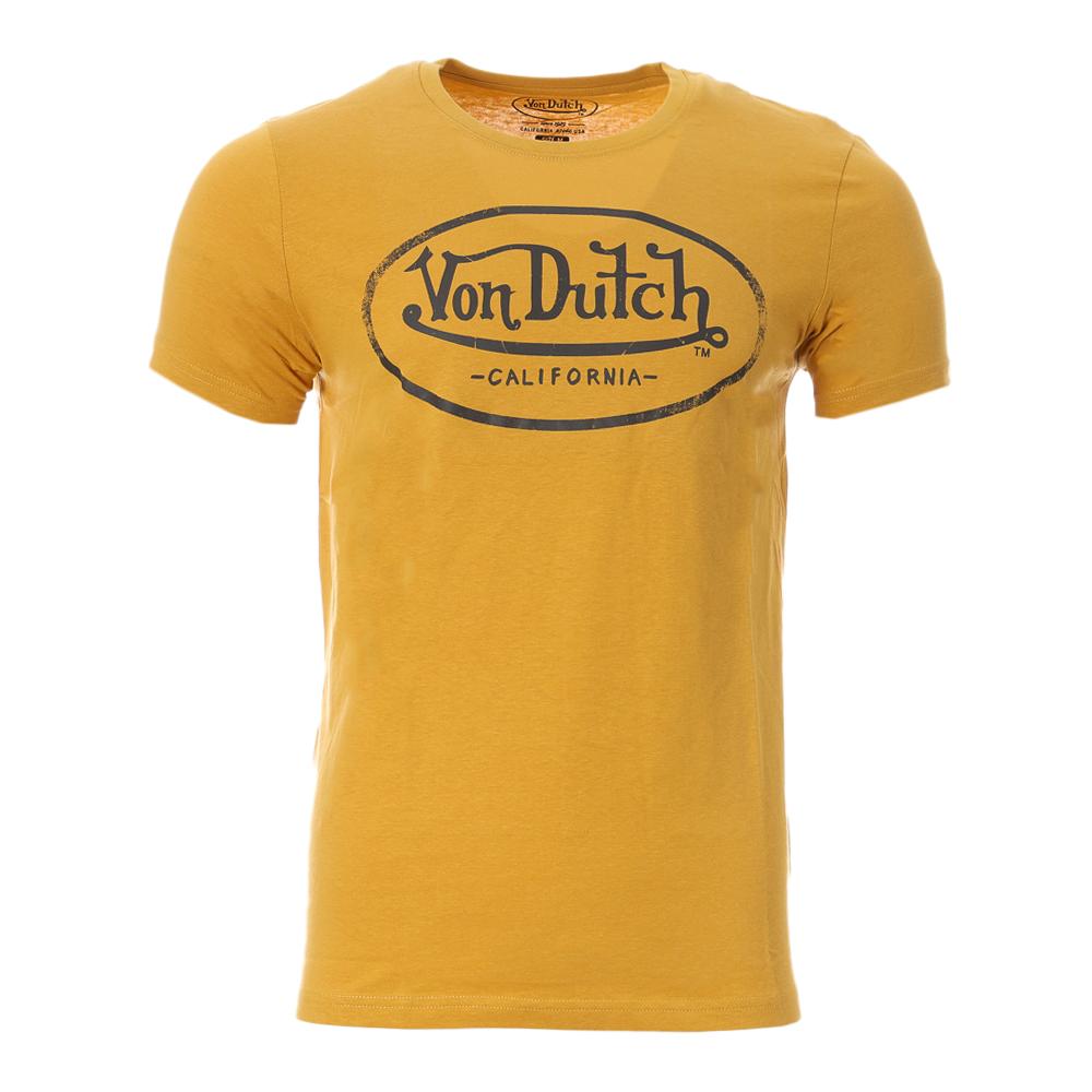 Von Dutch T-shirt Jaune Homme Von Dutch OG2