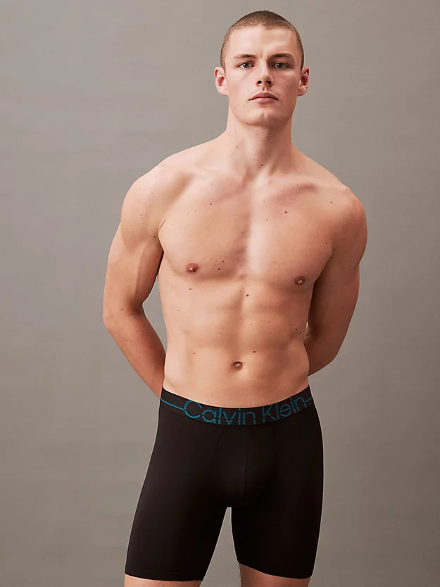 Cuecas Boxer Longas Pro Fit, Pacote com 3 Unidades