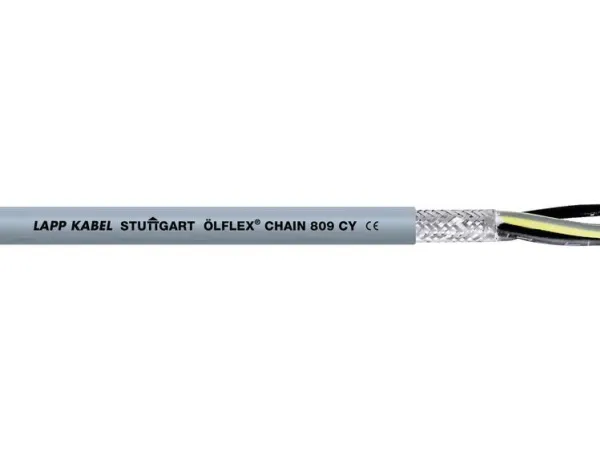 Lapp ÖLFLEX CHAIN 809 CY, 100 m, Blå, PVC, 36 kg/km, 45 kg/km, 4000 V