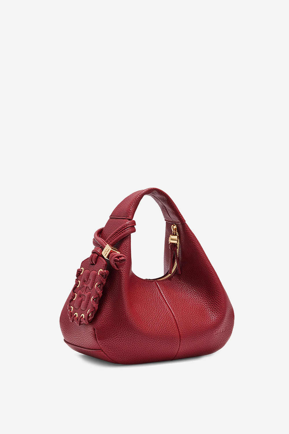Hobo mini grained leather crossbody
