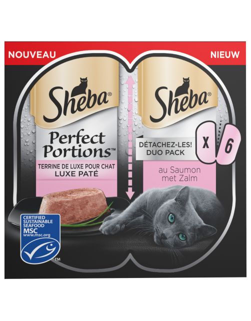 Sheba Perfect Portions Adult 6x37.5 g - Kattenvoer