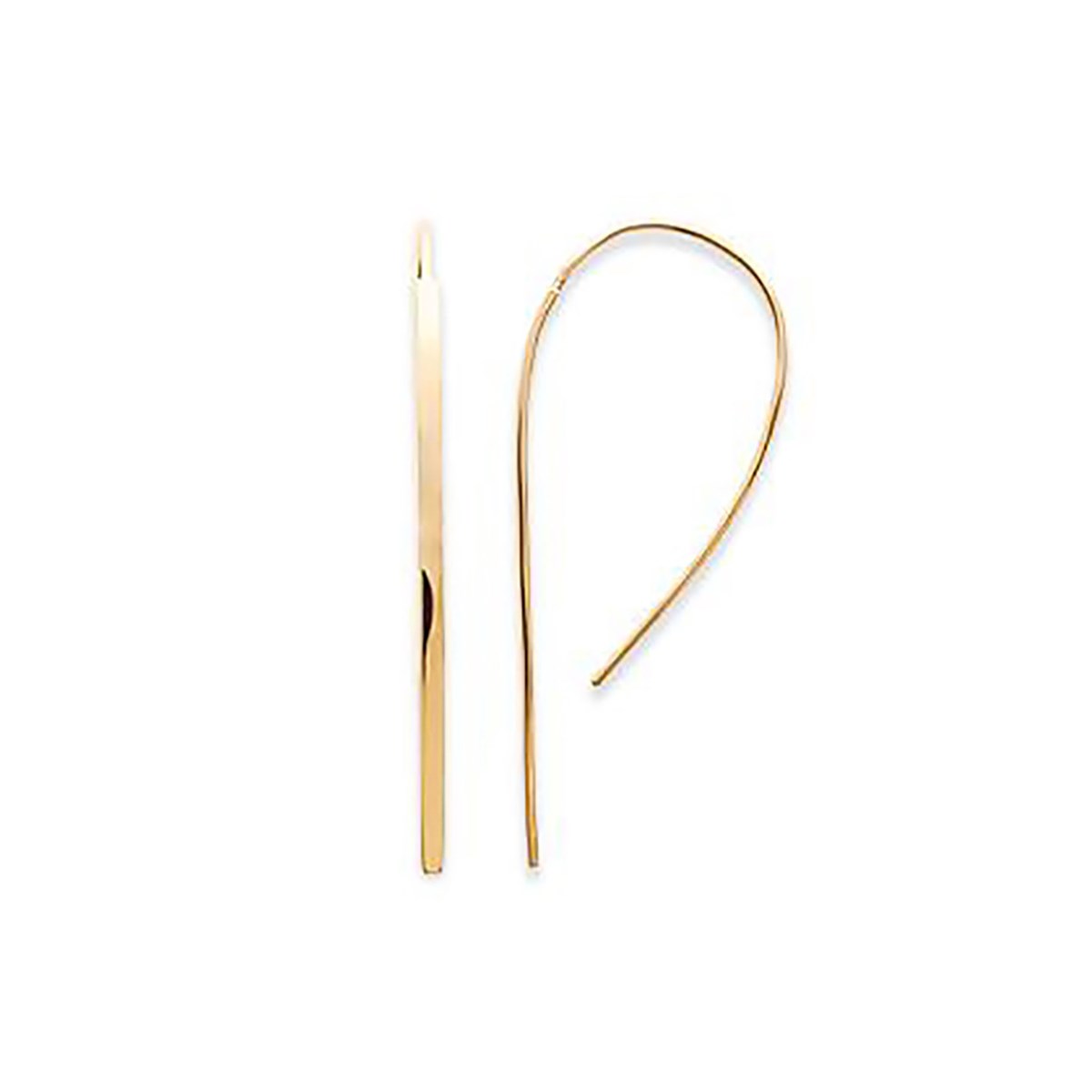 Boucles d'oreilles Brillaxis dorées