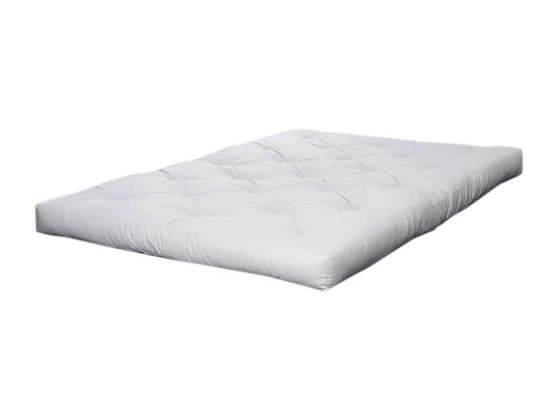Matelas futon SANDWICH écru 16 cm 160x200