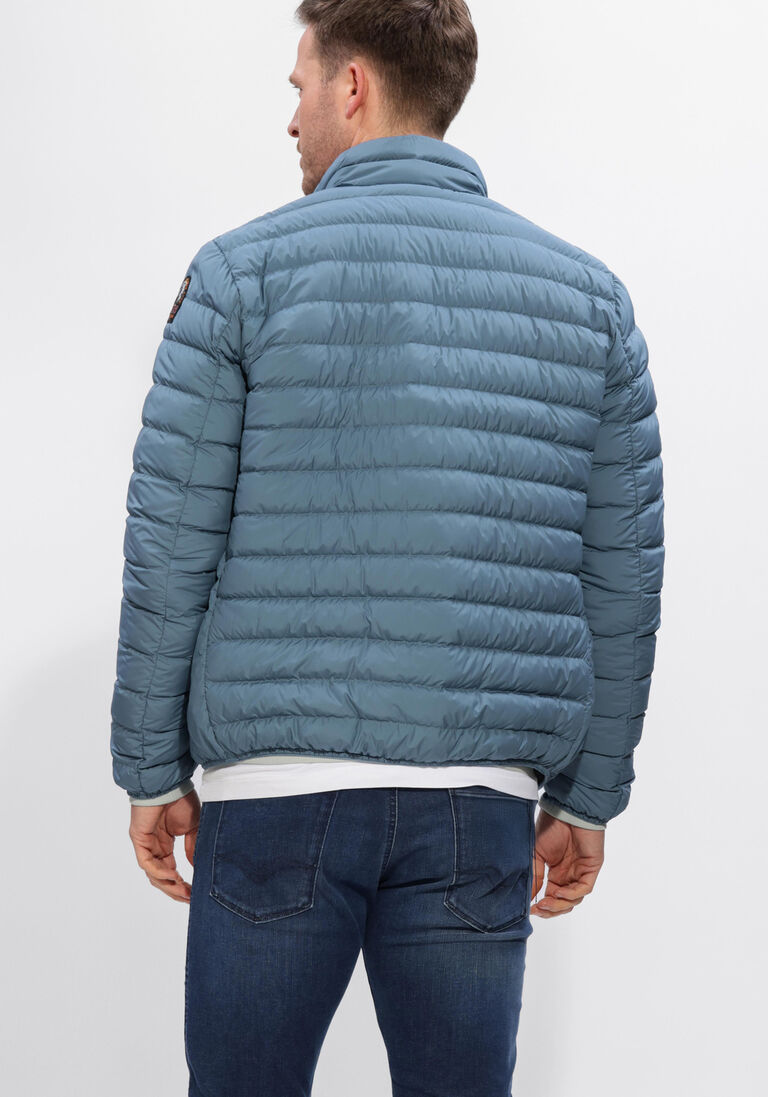 blauwe parajumpers gewatteerde jas ugo