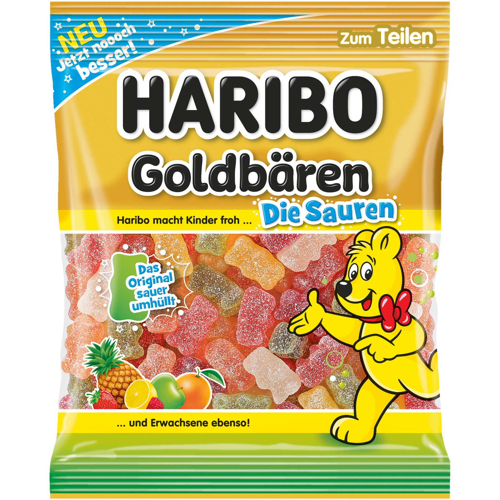 Haribo Goldbären die Sauren 175 g