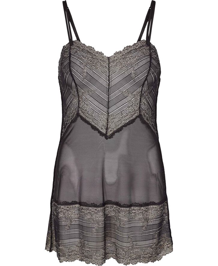Wacoal Embrace lace chemise Black