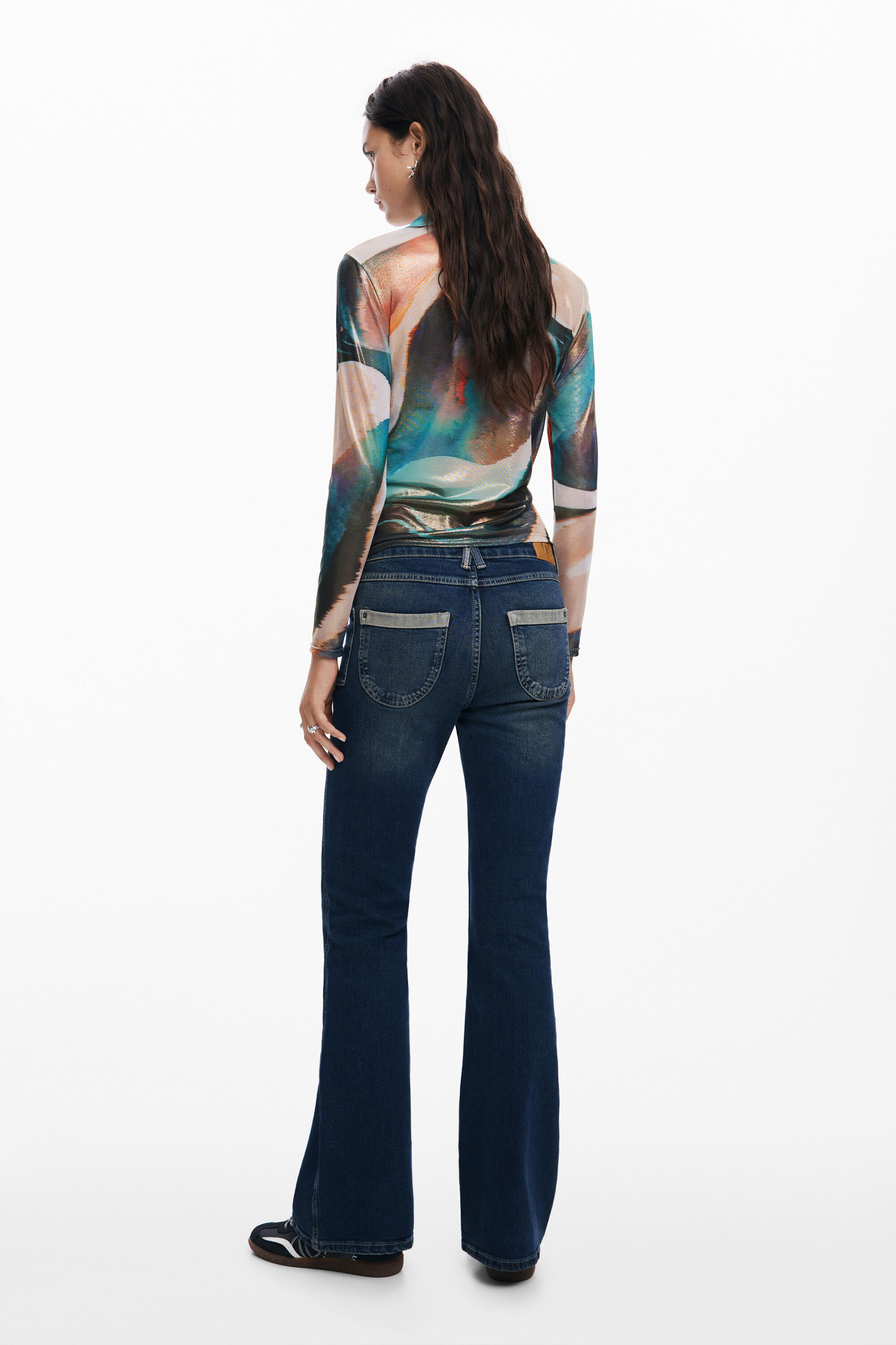 Blusa multitono